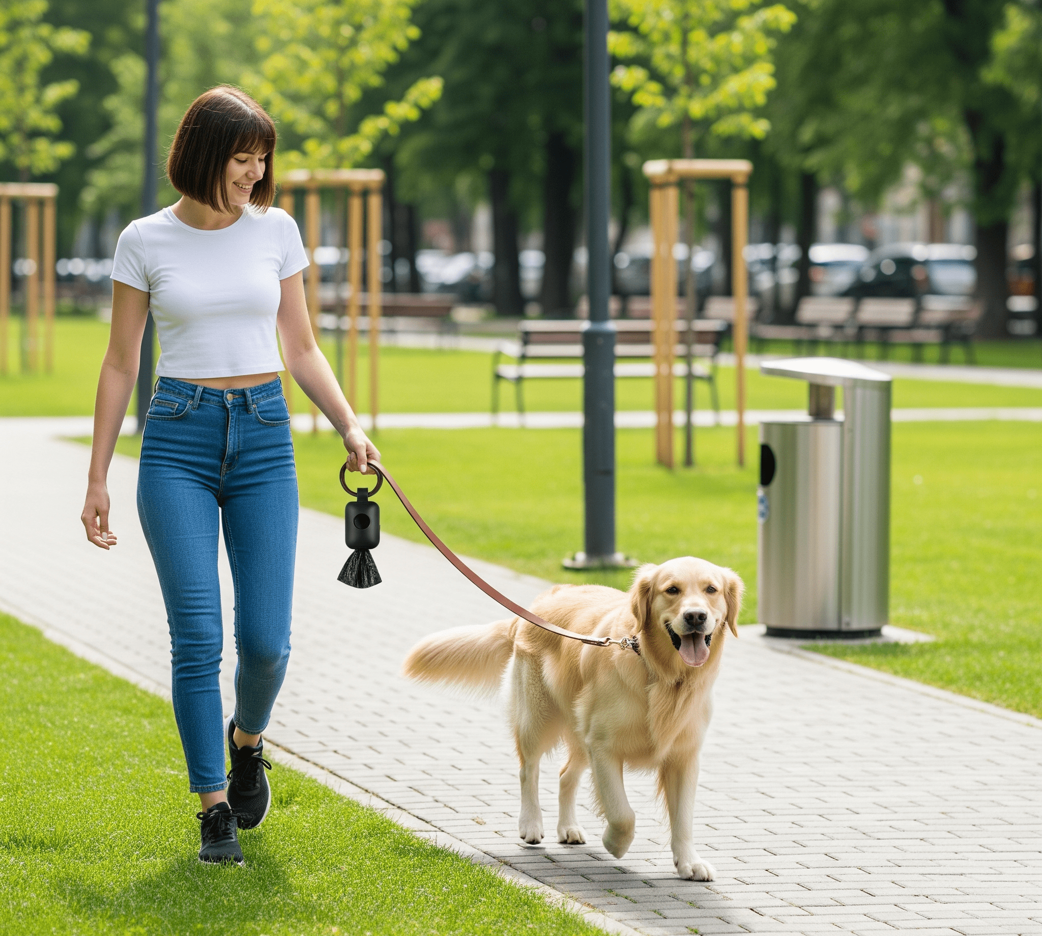 Poop Bag Holder Must-Have Accessory for Responsible Dog Owners